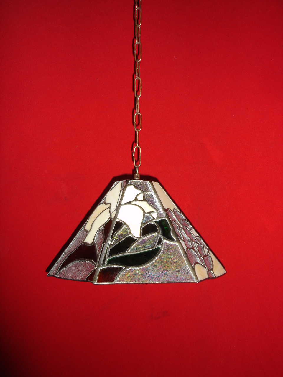 Tiffany Hanging Lamp Item codeB74 wide_11'' high_7'